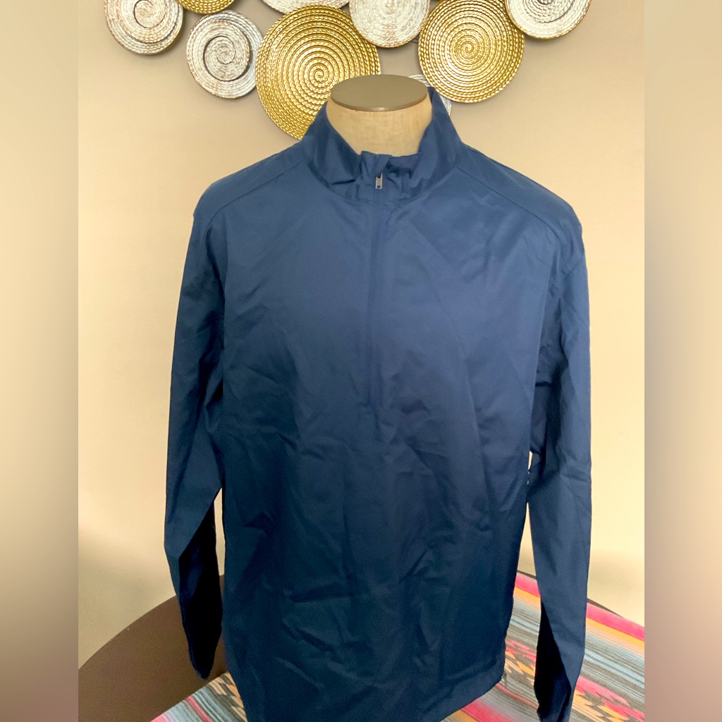 Port Authority Brand New Mens Blue Windbreaker Jacket Size Xl